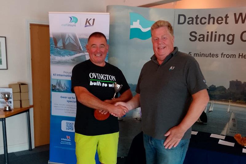 Simon Hawkes wins the K1 Southern Championship at Datchet photo copyright Ian Duke taken at Datchet Water Sailing Club and featuring the K1 class