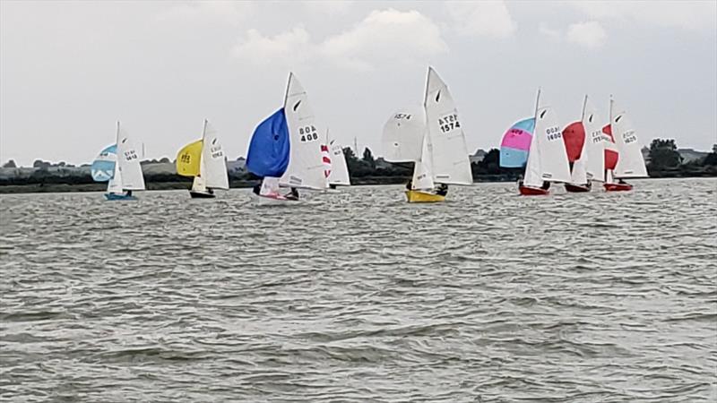 Kestrel Eastern Area Championship at Maylandsea Bay photo copyright Kenny Hobbs taken at Maylandsea Bay Sailing Club and featuring the Kestrel class