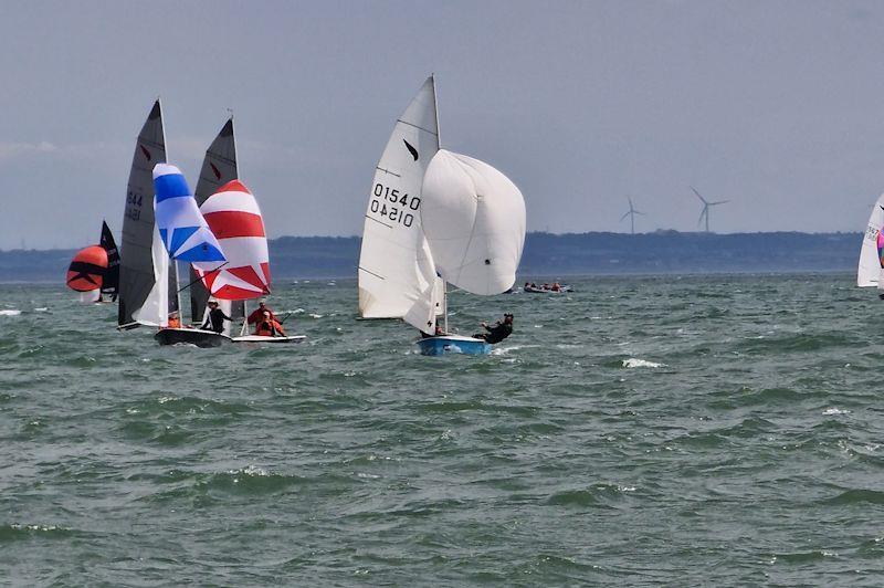 Kestrel National Championships at Mumbles photo copyright Richard Woffinden taken at Mumbles Yacht Club and featuring the Kestrel class