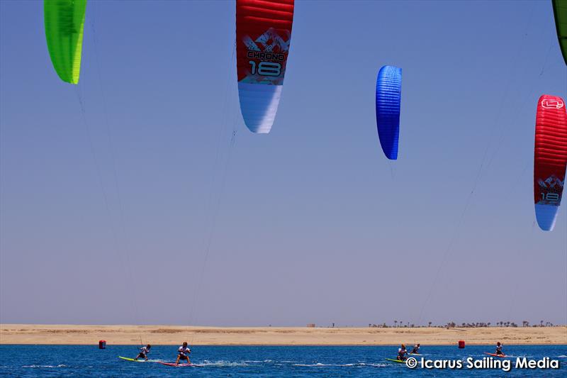 African Kite Racing Championships in Soma Bay day 5 photo copyright Icarus Sailing Media taken at  and featuring the Kiteboarding class