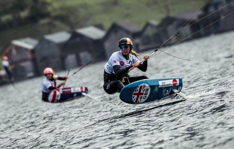 British kite foil racers scoop UK Sport elite sport award photo copyright Alex Schwarz / IKA taken at  and featuring the Kiteboarding class