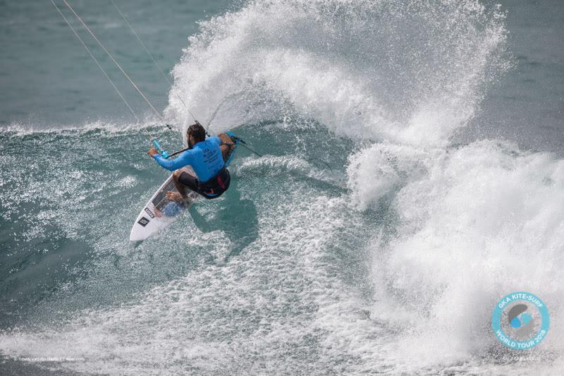 Day 2 - Sebastian Ribeiro put together one of today's most polished displays – GKA Kite-Surf World Tour - photo © Ydwer van der Heide