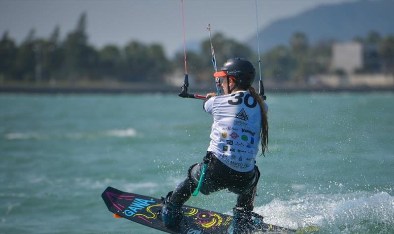 Youth Olympic Games Kiteboard Racing qualifiers - Day 4 photo copyright Alexandru Baranescu / KTA Media / IKA taken at  and featuring the Kiteboarding class