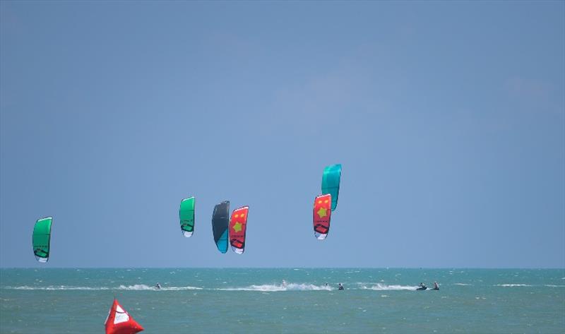 Youth Olympic Games Kiteboard Racing qualifiers - Day 4 photo copyright Alexandru Baranescu / KTA Media / IKA taken at  and featuring the Kiteboarding class