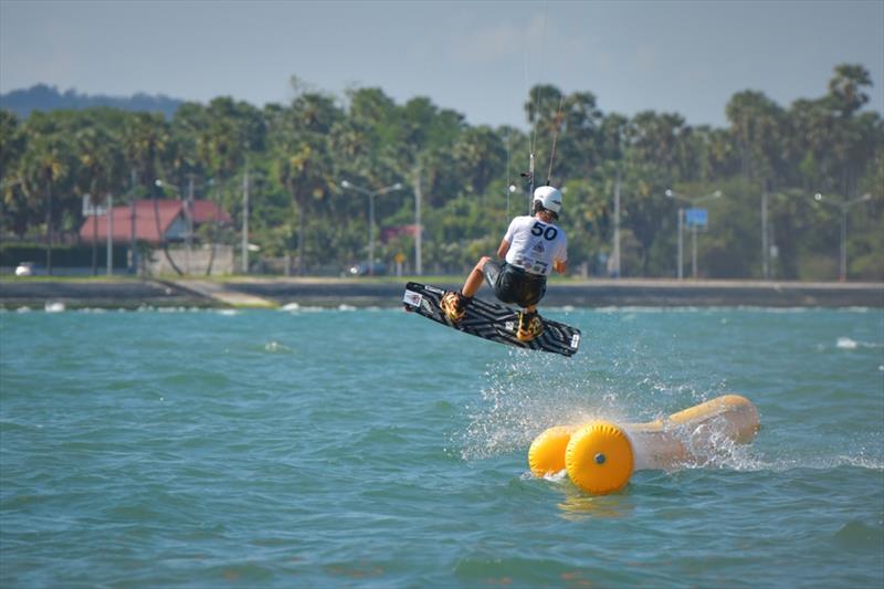 Youth Olympic Games Kiteboard Racing qualifiers - Day 5 photo copyright Alexandru Baranescu / KTA Media / IKA taken at  and featuring the Kiteboarding class