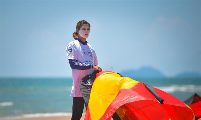 Youth Olympic Games Kiteboard Racing qualifiers - Day 5 photo copyright Alexandru Baranescu / KTA Media / IKA taken at  and featuring the Kiteboarding class