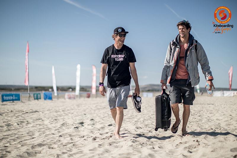 Jaime Herraiz and Mallory de la Villemarque - cool, calm and collecting the crew - photo © Toby Bromwich