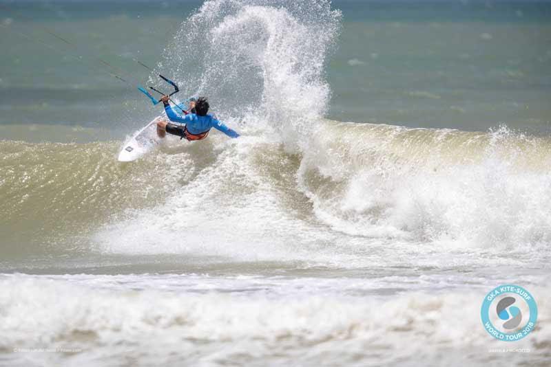 Pedro Matos - all out from the off photo copyright Ydwer van der Heide taken at  and featuring the Kiteboarding class