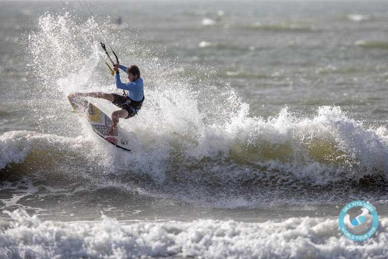 Keahi in the final against Airton photo copyright Ydwer van der Heide taken at  and featuring the Kiteboarding class