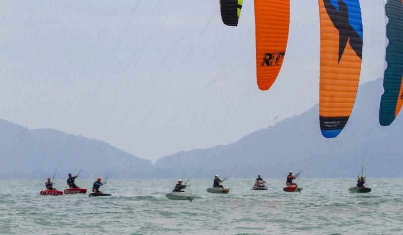Final day racing at the Hydrofoil Kite series. - photo © Alex Baranescu / KTA Media
