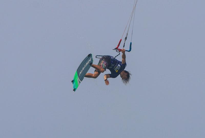 Richman soars in the semis - GKA Air Games Cabarete - Day 2 photo copyright Event Media taken at  and featuring the Kiteboarding class