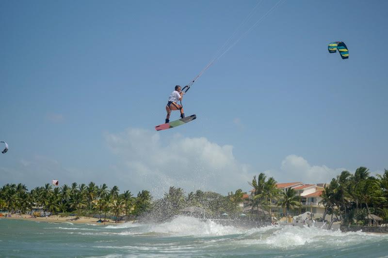 Rita Arnaus airs - GKA Air Games Cabarete - Day 5 photo copyright Event Media taken at  and featuring the Kiteboarding class