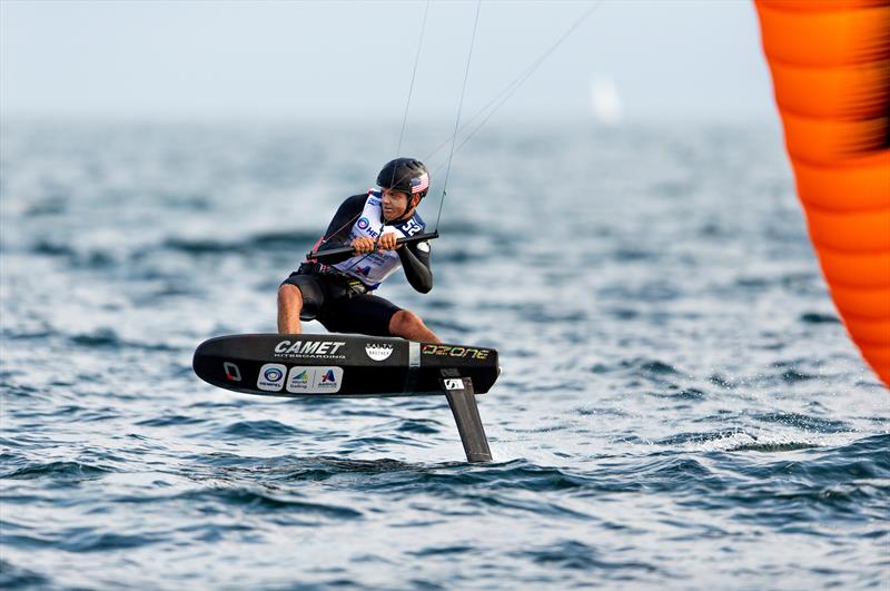 Sam Bullock (NZL) -Kiteboard - Day 7 - Hempel Sailing World Championships, Aarhus, Denmark, August 8, 2018 - photo © Sailing Energy / World Sailing