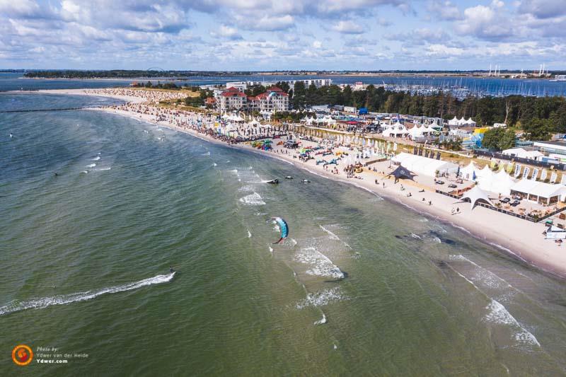 It's four seasons in a day for Fehmarn this week! - GKA Kiteboarding World Tour ‘Air Games' 2018 photo copyright Ydwer van der Heide taken at  and featuring the Kiteboarding class