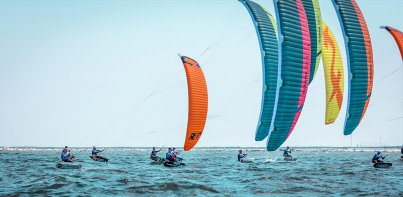 2018 KiteFoil World Series Act 1 - Day 1 photo copyright Alex Schwarz taken at  and featuring the Kiteboarding class