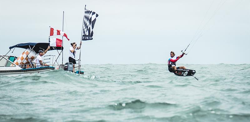 2018 KiteFoil World Series Act 2 - Day 2 photo copyright Alex Schwarz taken at  and featuring the Kiteboarding class