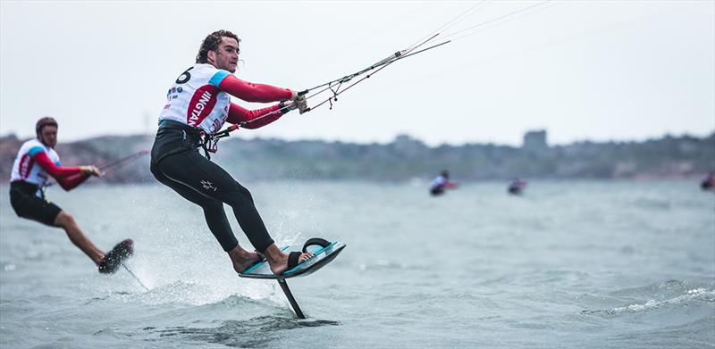 2018 KiteFoil World Series Act 2 - Day 3 photo copyright Alex Schwarz taken at  and featuring the Kiteboarding class