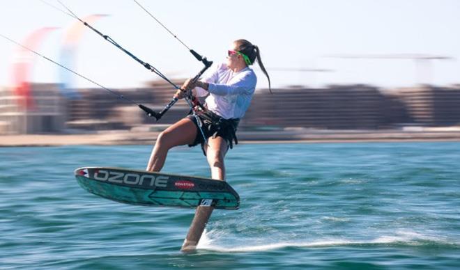 Formula Kite World Champion Daniela Moroz nominated Rolex World Sailor of the Year photo copyright Ian MacKinnon taken at  and featuring the Kiteboarding class