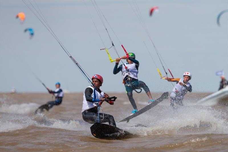 Deury Corniel (DOM) - Day 2 - Kiteboarding at the 2018 Youth Olympic Games photo copyright Matias Capizzano / World Sailing taken at  and featuring the Kiteboarding class