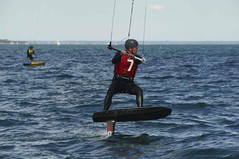 2018 Sail Sandy Regatta photo copyright Nicholas Duell taken at Sandringham Yacht Club and featuring the Kiteboarding class