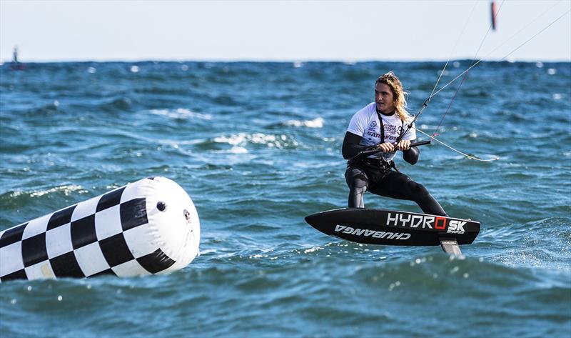 2018 KiteFoil World Series Italy - Day 2 photo copyright IKA / Alex Schwarz taken at  and featuring the Kiteboarding class
