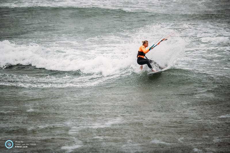 JC squeezes the swell for all its worth - GKA Kite-Surf World Tour Torquay, Round 7, Day 3 - photo © Ydwer van der Heide