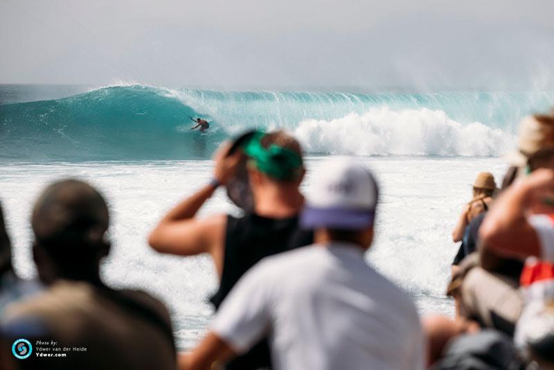 Paulino nears perfection with 9.7 points - GKA Kite-Surf World Cup Cabo Verde, Day 1 photo copyright Ydwer van der Heide taken at  and featuring the Kiteboarding class