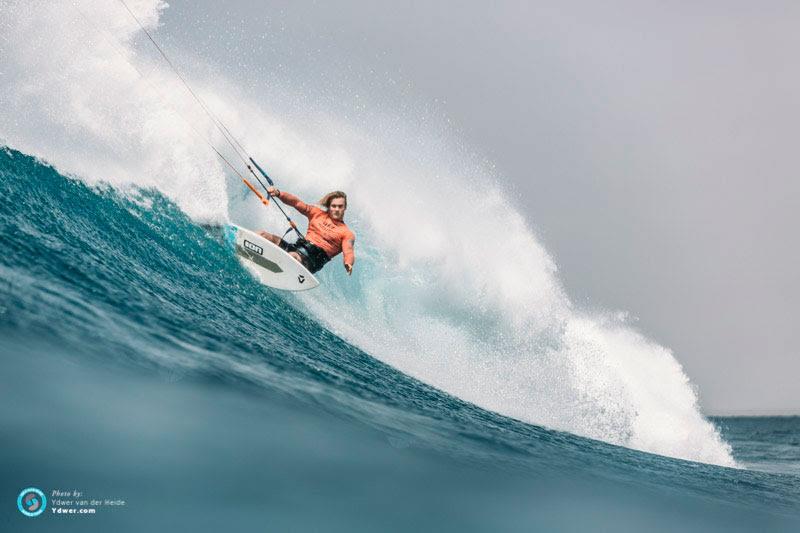 Carew beat Cozzolino in the singles - the doubles was payback time - GKA Kite-Surf World Cup Cabo Verde, Day 4 photo copyright Ydwer van der Heide taken at  and featuring the Kiteboarding class