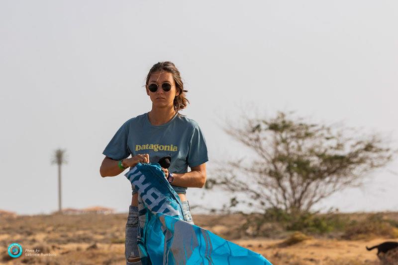 Moona, feeling no pressure at Ponta Preta - GKA Kite-Surf World Cup Cabo Verde, Day 4 - photo © Gabriele Rumbolo