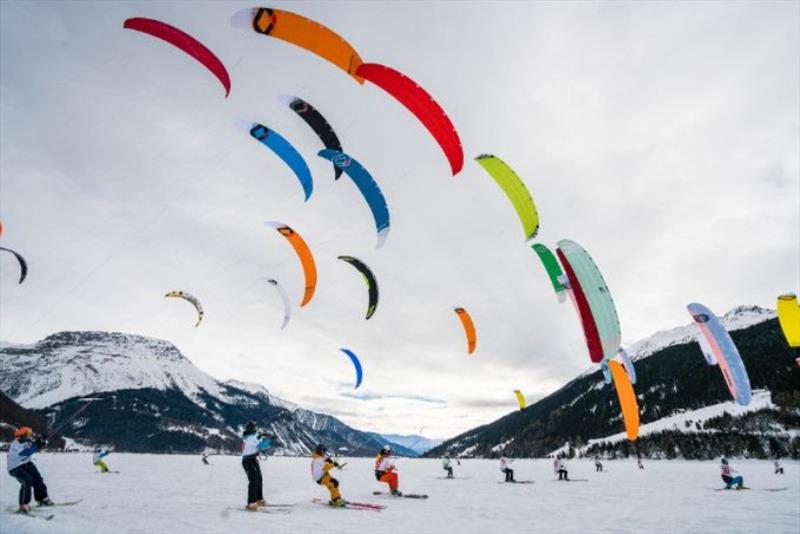 IKA Snowkite World Cup photo copyright IKA taken at  and featuring the Kiteboarding class
