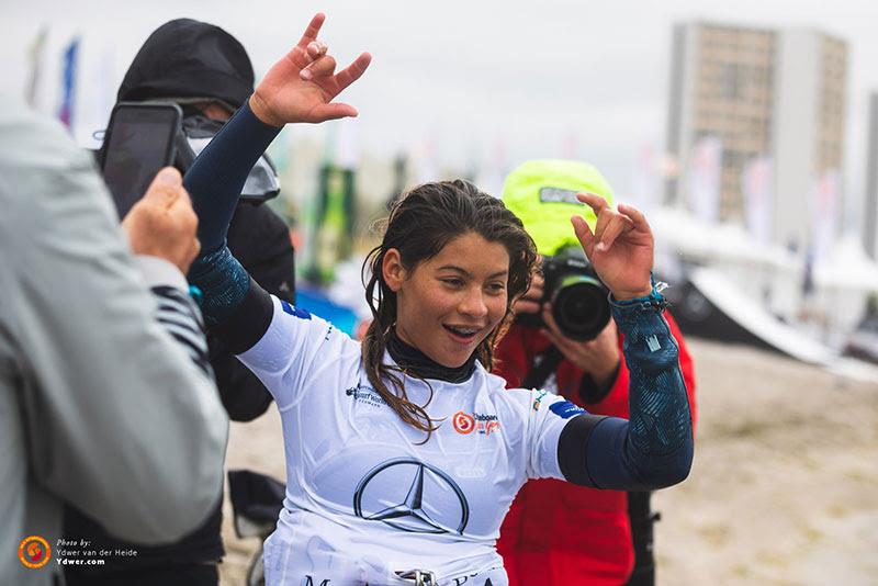 Mikaili Sol won two World Championships last year - of course this year, she only needs to win one - the GKA Freestyle World Tour! photo copyright Ydwer van der Heide taken at  and featuring the Kiteboarding class