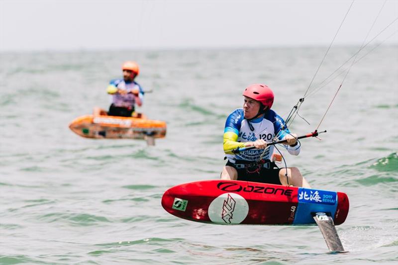 Day 1 - 2019 Formula Kite Asian Championships Beihai photo copyright IKA taken at  and featuring the Kiteboarding class