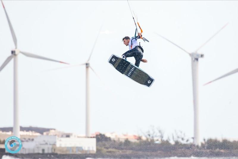 Gianmaria Coccoluto in round one photo copyright Svetlana Romantsova taken at  and featuring the Kiteboarding class