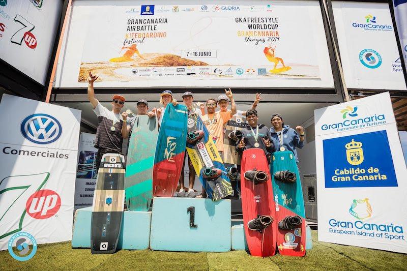 2019 GKA Freestyle World Cup Gran Canaria photo copyright Svetlana Romantsova taken at  and featuring the Kiteboarding class