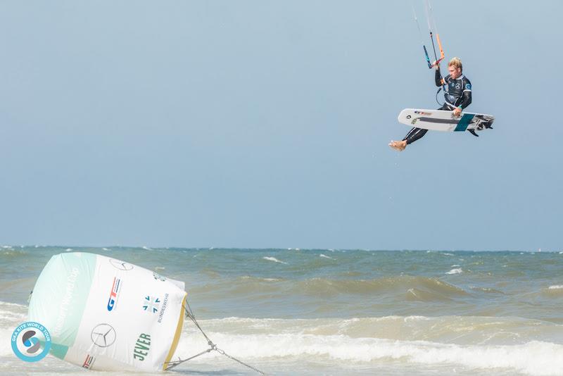 Simon Joosten proved himself a force to be reckoned with today - 2019 GKA Kite-Surf World Cup Sylt - Day 1 photo copyright Svetlana Romantsova taken at  and featuring the Kiteboarding class