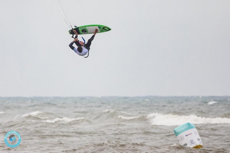 They call him the 'Portuguese Powerhouse' for a reason - 2019 GKA Kite-Surf World Cup Sylt - Day 1 photo copyright Svetlana Romantsova taken at  and featuring the Kiteboarding class
