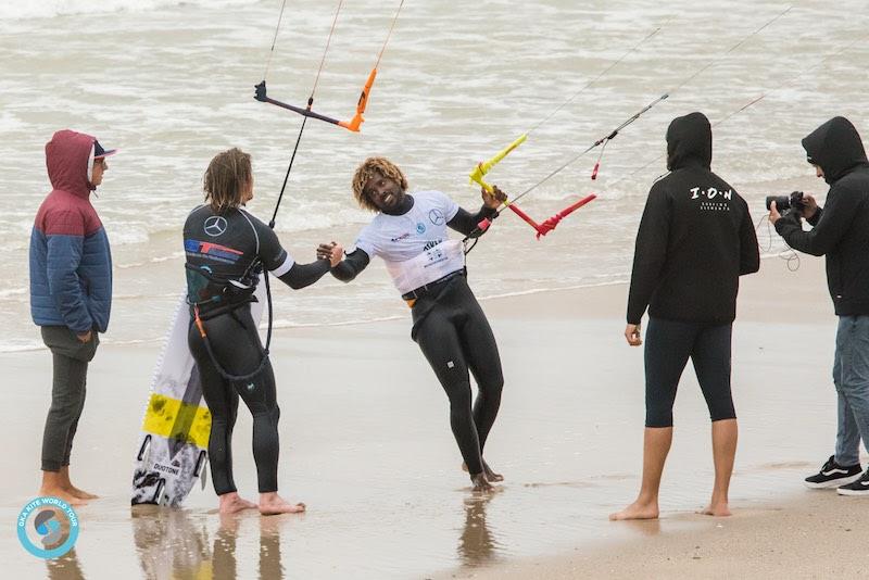 Job well done mate! - 2019 GKA Kite-Surf World Cup Sylt - photo © Svetlana Romantsova