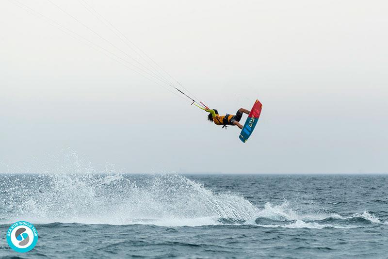 Maxime Chabloz finally emerged the victor of heat 4... which started yesterday  - GKA Kite World Cup Tarifa 2019 photo copyright Ydwer van der Heide taken at  and featuring the Kiteboarding class
