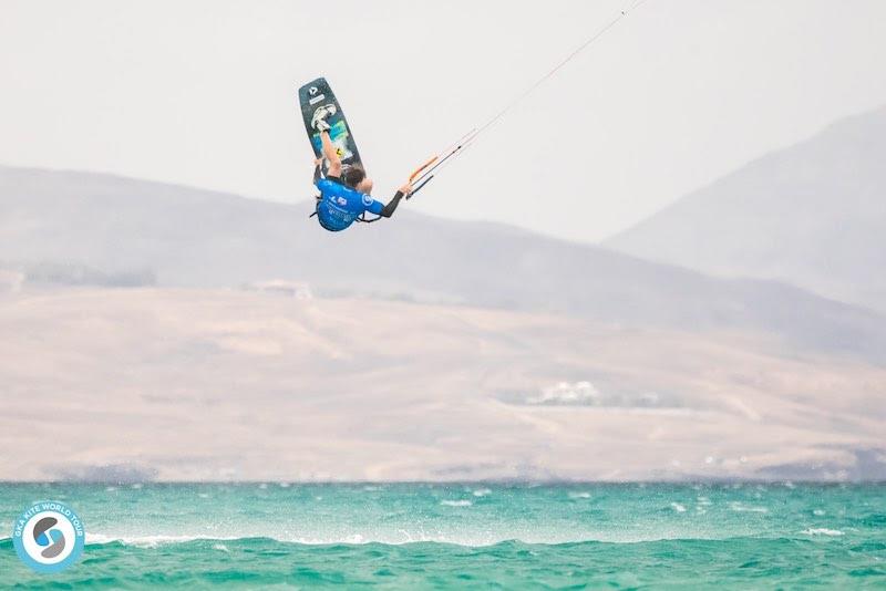 Stefan won his round one heat with surgical precision - GKA Freestyle World Cup Fuerteventura 2019 - photo © Svetlana Romantsova 