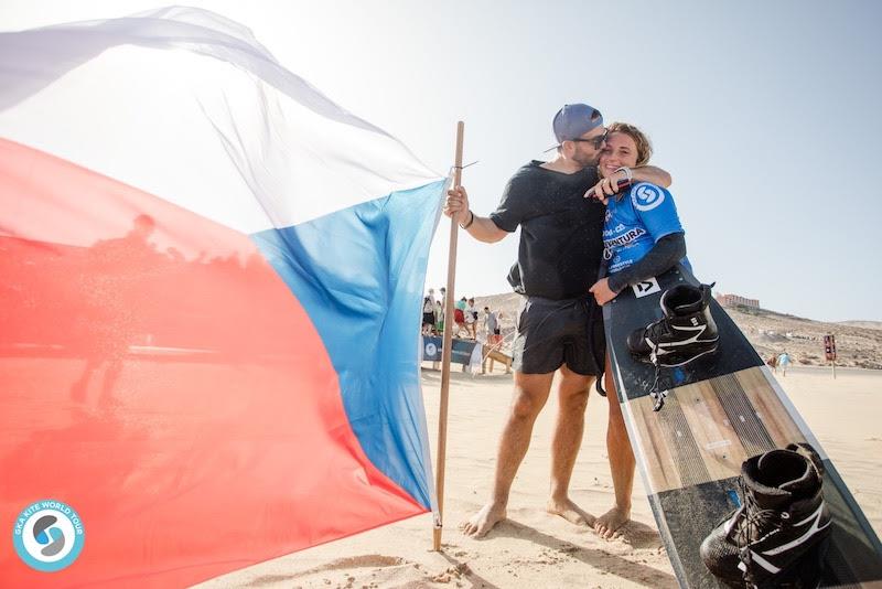 Czech-ing in to first place! - GKA Freestyle World Cup Fuerteventura 2019 photo copyright Svetlana Romantsova taken at  and featuring the Kiteboarding class