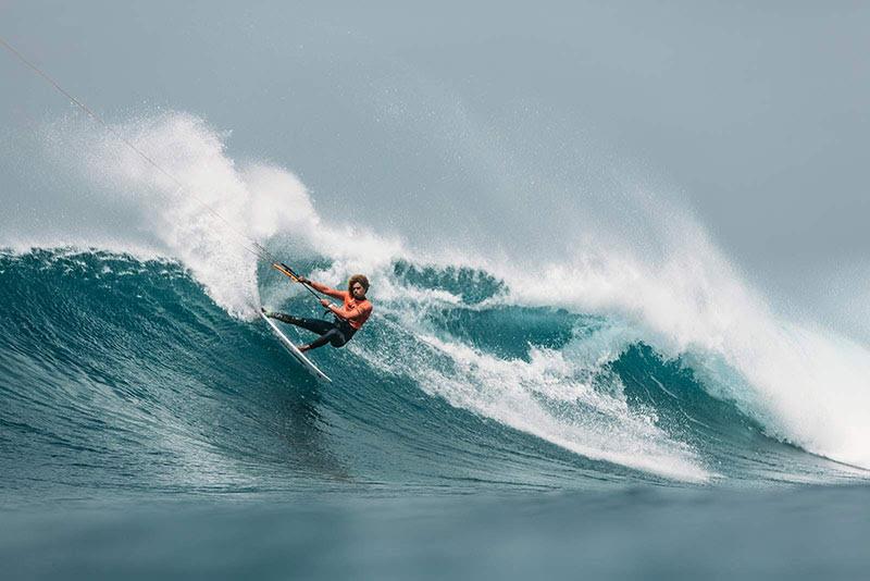 Matchu Lopes kitesurfing in Cape Verde. The GKA interest in beach access reaches worldwide photo copyright Ydwer van der Heide taken at  and featuring the Kiteboarding class