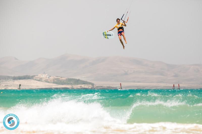 Kiko Roig Torres takes the win. - GKA Freestyle World Cup Fuerteventura 2019 - photo © Svetlana Romantsova