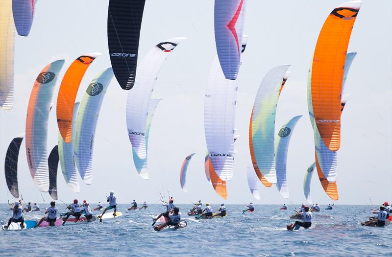 2019 Porsche KiteFoil World Series Gizzeria - Day 1 photo copyright IKA / Icarus Sports taken at  and featuring the Kiteboarding class