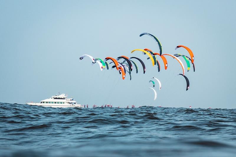 2019 IKA KiteFoil World Series, Act 2 Weifang - Day 2 photo copyright IKA / Alex Schwarz taken at  and featuring the Kiteboarding class