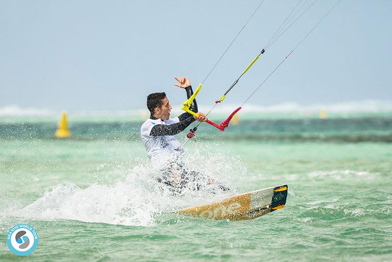 Delmas destroyed his second round heat! - 2019 GKA Kite World Cup Mauritius photo copyright Ydwer van der Heide taken at  and featuring the Kiteboarding class
