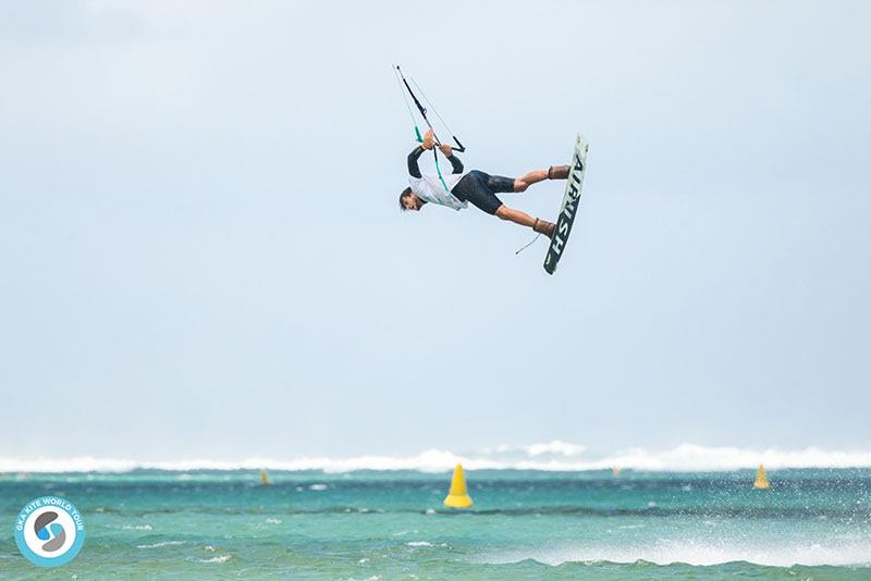 Oswald Smith, all-rounder! - 2019 GKA Kite World Cup Mauritius photo copyright Ydwer van der Heide taken at  and featuring the Kiteboarding class
