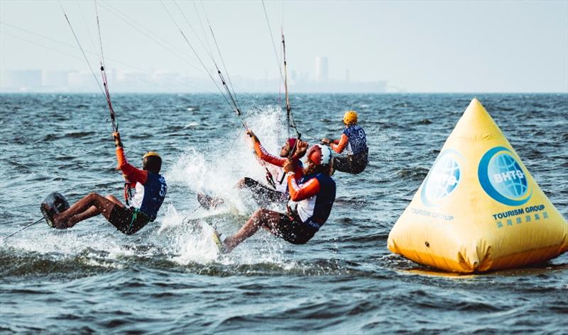 2019 IKA KiteFoil World Series, Act 2 Weifang, Day 4 photo copyright IKA / Alex Schwarz taken at  and featuring the Kiteboarding class