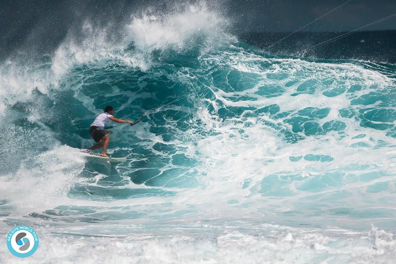 Oswald Smith - 2019 GKA Kite World Cup Mauritius, day 6 photo copyright Svetlana Romantsova taken at  and featuring the Kiteboarding class