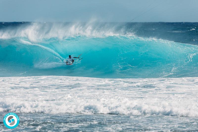 Sebastian was reading the spot like a book by the end - 2019 GKA Kite World Cup Mauritius - photo © Ydwer van der Heide