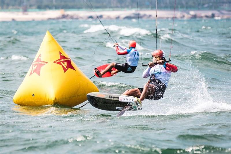 2019 IKA KiteFoil World Series, Act 3 Pingtan - Day 2 photo copyright IKA / Alex Schwarz taken at  and featuring the Kiteboarding class